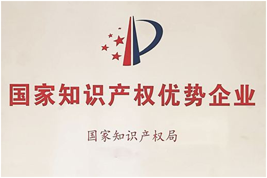 喜訊！入選國(guó)家知識(shí)產(chǎn)權(quán)優(yōu)勢(shì)企業(yè)名單